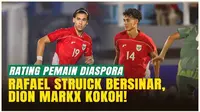 VIDEO: Rating Pemain Diaspora! Struick Cetak Gol, Dion Markx Solid Saat Indonesia U-23 Gilas Makau U-23 5-0